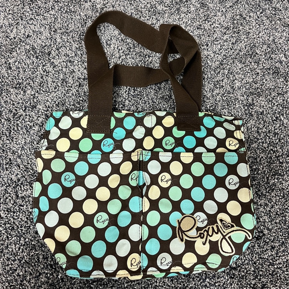 Polka dot Roxy bag